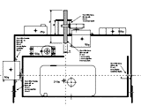 Plan du châssis de face